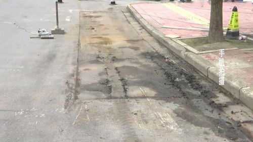 市區(qū)工農(nóng)路路面輕微下沉 與地鐵施工無關(guān)