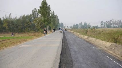 商河多條通村路拓寬、提檔升級工程全面收尾(路面寬了,好走多了)